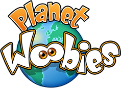 Planet Λογότυπο Woobies κατευθυντήριες στην αρχική σελίδα